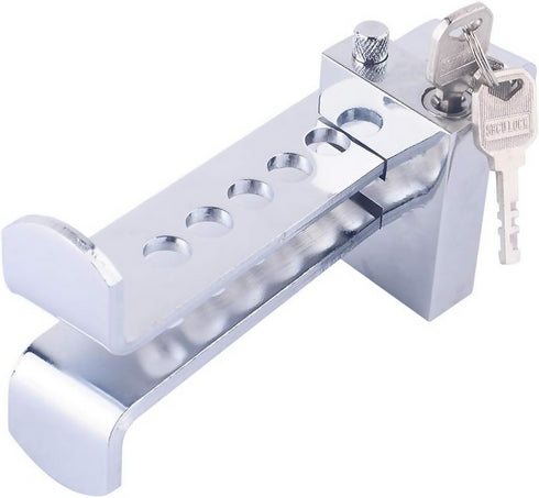 8 Holes Brake Clutch Lock Vehicle Anti-Theft Device Car Pedal Security Lock